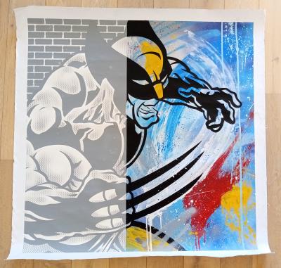 SEEN - Wolferine 2019 Peinture Pièce Unique 2
