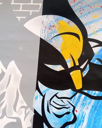 SEEN - Wolferine 2019 Peinture Pièce Unique 2