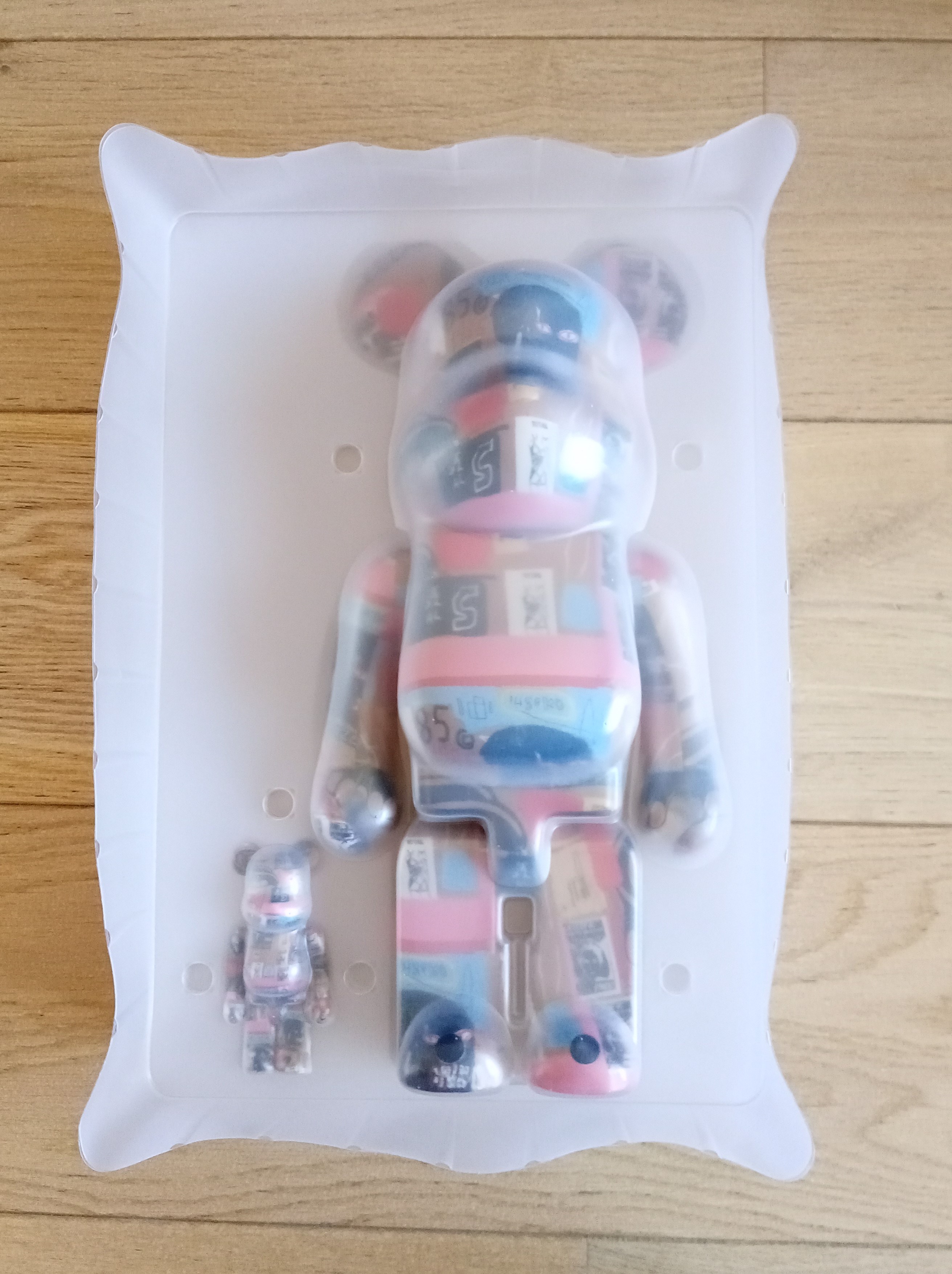MEDICOM TOY - Andy Warhol × JEAN-MICHEL BASQUIAT #2 Be@rbrick Andy Warhol x Jean-Michel Basquiat #2 100% and 400