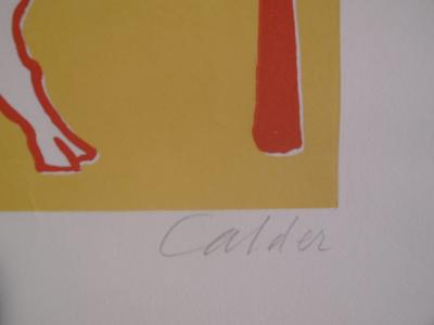Alexander CALDER - Portrait of Constantin Tacou - 1975 2