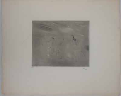 Jules PASCIN - Femmes dans le brouillard - Gravure originale signée 2