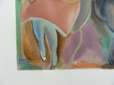 Jules Pascin - Auf dem Tarbin-Ball - Signierte Originallithographie 2
