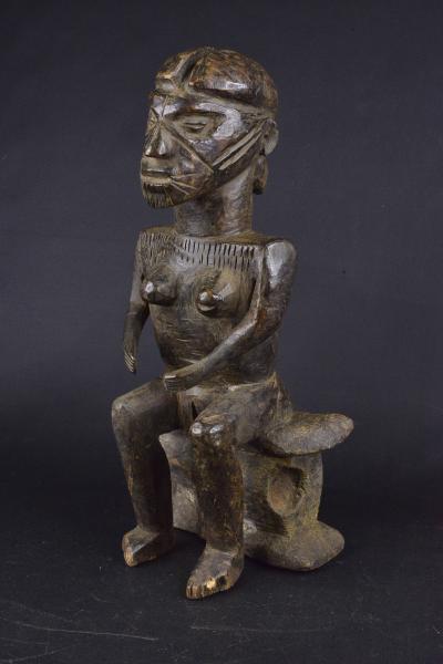 Nigéria - statue africaine yorouba du Nigéria 2