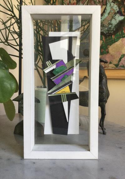 Pepe CACERES - Composition vers 1990 - Technique mixte signée 2