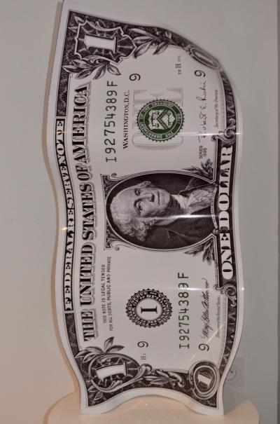 Karl LAGASSE - One dollar, 2011 - Sculpture 2