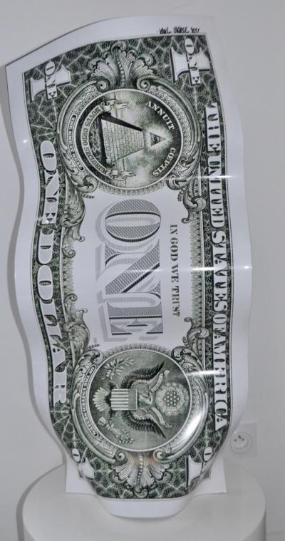 Karl LAGASSE - One dollar, 2011 - Sculpture 2