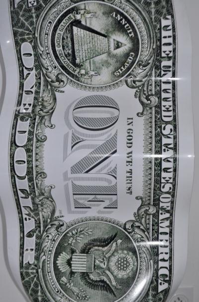 Karl LAGASSE - One dollar, 2011 - Sculpture 2