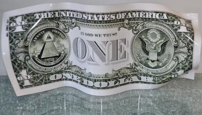 Karl LAGASSE - One dollar, 2011 - Sculpture 2