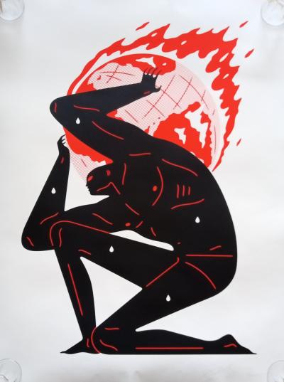 Cleon PETERSON - World On Fire (Large Format - White), 2020 - Sérigraphie signée et numérotée 2