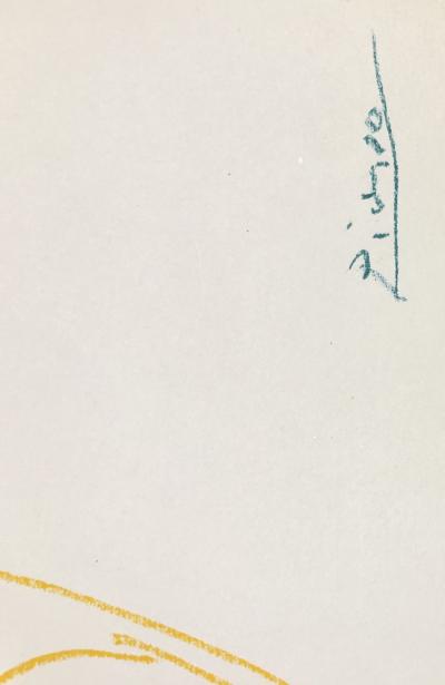 Pablo PICASSO - Le ballet, 1954 - Lithographie originale signée dans la planche 2