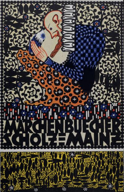 Wenzel OSWALD - Märchenbücher, c. 1910 - Original small lithograph poster 2