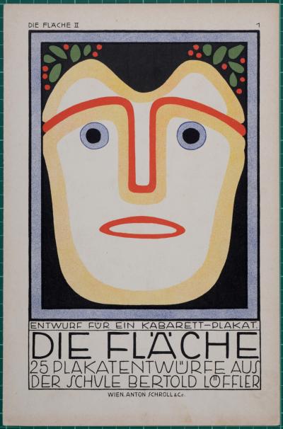 Anton SCHROLL - Die Fläche, c. 1910 - Original small lithograph poster 2