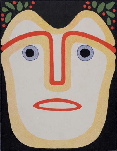 Anton SCHROLL - Die Fläche, c. 1910 - Original small lithograph poster 2