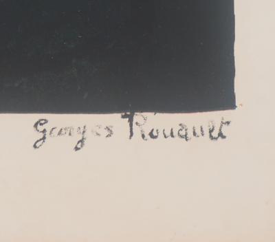 Georges ROUAULT (d’après) - Visage - Lithographie signée 2