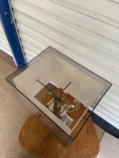 Romeo REGA - Lampe en plexiglass, circa 1970 2