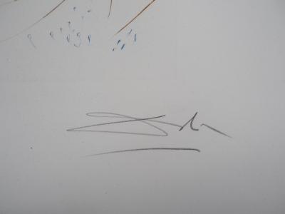 Salvador DALI - Le vaisseau fantôme - Gravure originale signée au crayon 2