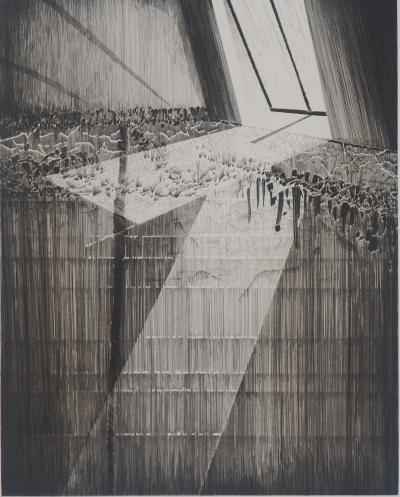 Etienne Tingaud - Présomption, 1983 - Gravure originale signée 2