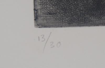 Yves Jobert - Cosmonaute de passage - Gravure originale signée 2