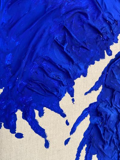 Patrick COUSSOT BEX - Blue Dragon, 2021 - Acrylique sur toile 2