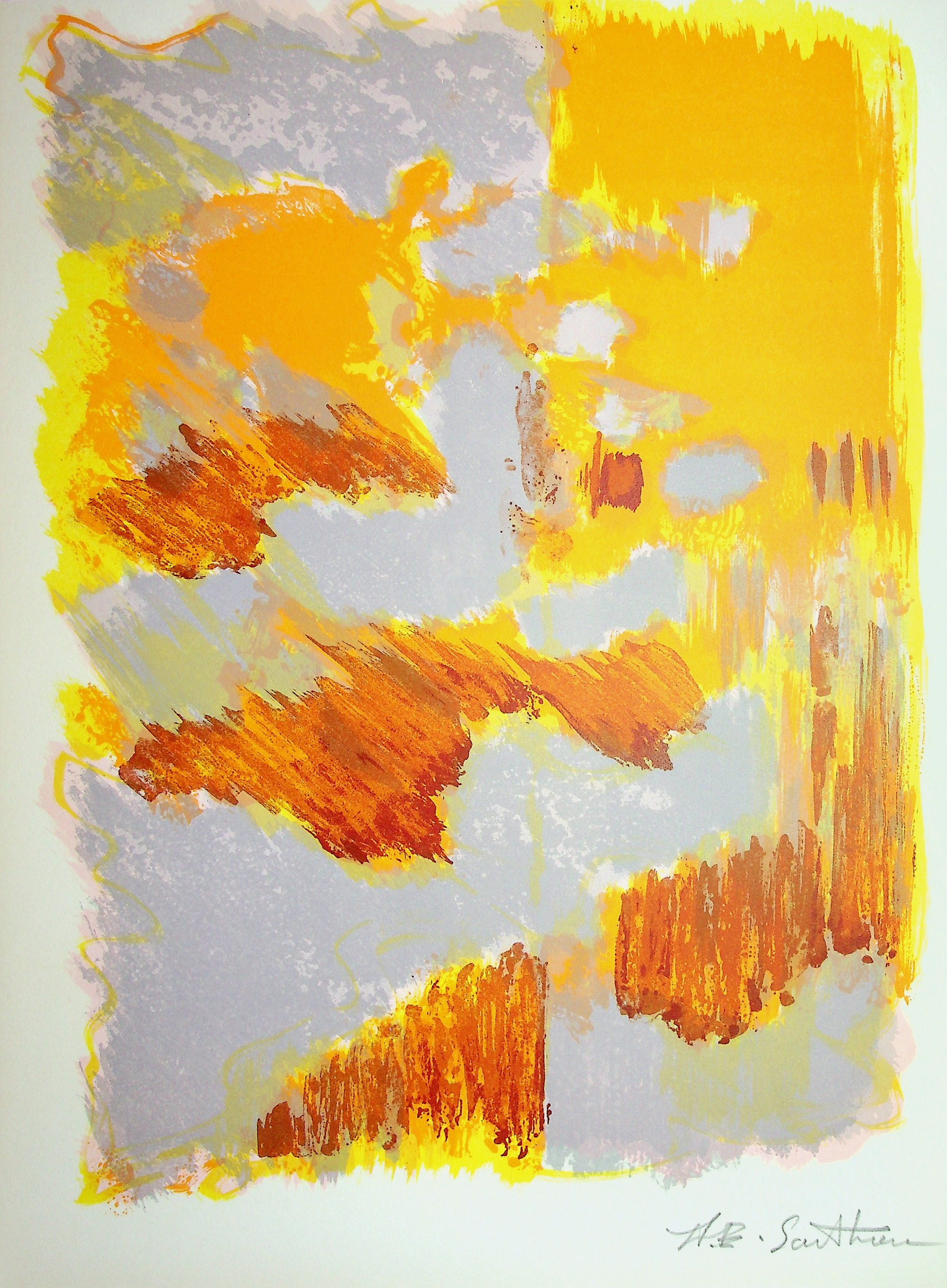 Dessin à L'aquarelle Et Lavis Signé Maurice Elie SARTHOU - Œuvre D'art Originale