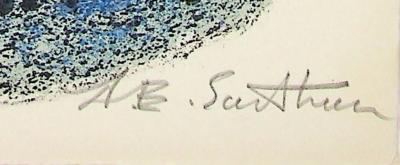 Maurice Elie SARTHOU - L’illumination, 1965 - Lithographie originale, signée 2