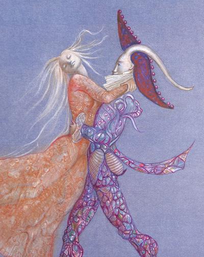 Léonor FINI - Tango surréaliste, 1980 - Lithographie signée 2