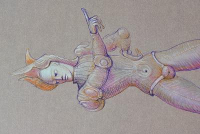 Léonor FINI : La direction, 1980, Lithographie signée 2