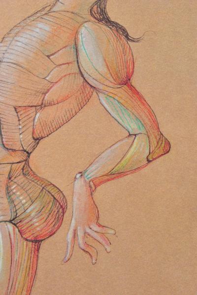Léonor FINI : Le duel ridicule, 1980, Lithographie signée 2