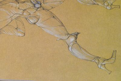Léonor FINI : Princesse à la chevelure d'or, 1980, Lithographie signée 2