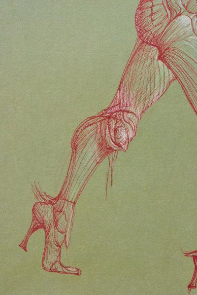 Léonor FINI : Je t'aime, moi non plus, 1980, Lithographie signée 2