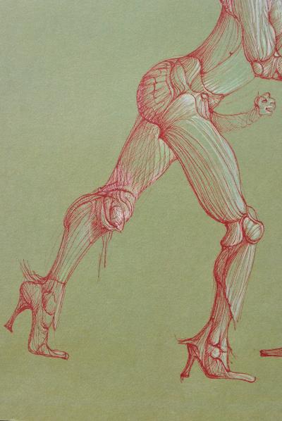 Léonor FINI : Je t'aime, moi non plus, 1980, Lithographie signée 2