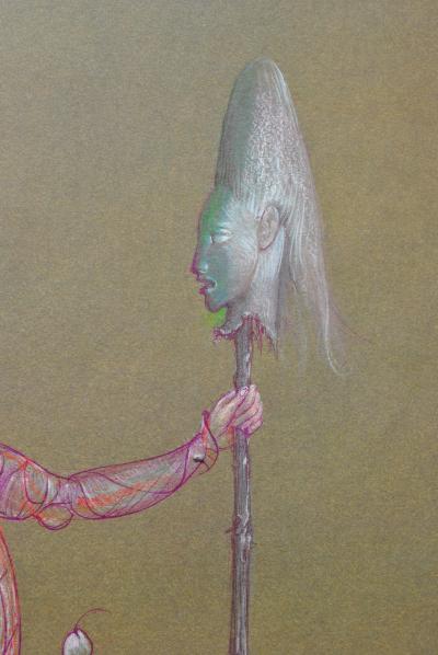 Léonor FINI : Vainqueur et vaincu, 1980, Lithographie signée 2