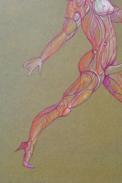 Léonor FINI : Vainqueur et vaincu, 1980, Lithographie signée 2