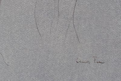 Léonor FINI - Beauté couronnée de fleurs, 1980 - Lithographie signée 2