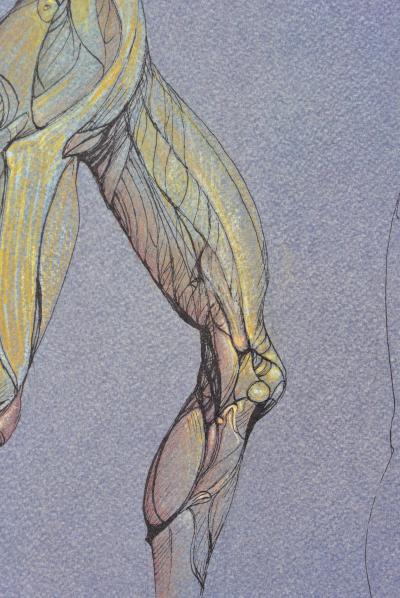 Léonor FINI - Beauté couronnée de fleurs, 1980 - Lithographie signée 2