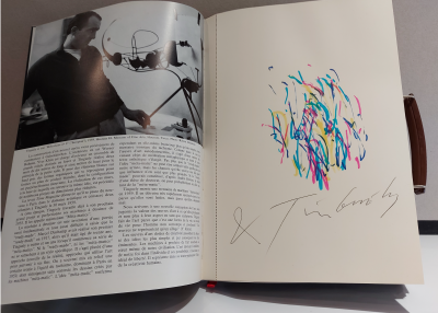 Jean TINGUELY - Valise Meta Matic, 1972  - Livre objet avec ORIGINAL signé 2