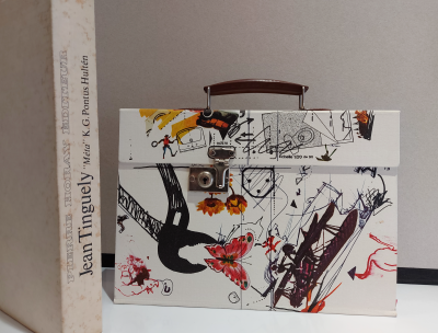 Jean TINGUELY - Valise Meta Matic, 1972  - Livre objet avec ORIGINAL signé 2