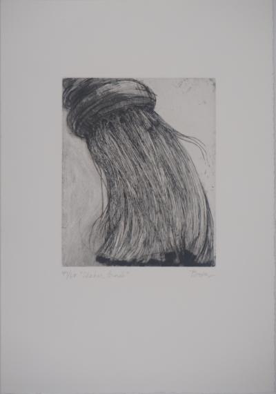 Devorah Boxer - Pinceau d'artiste (calligraphie) - Gravure originale signée 2