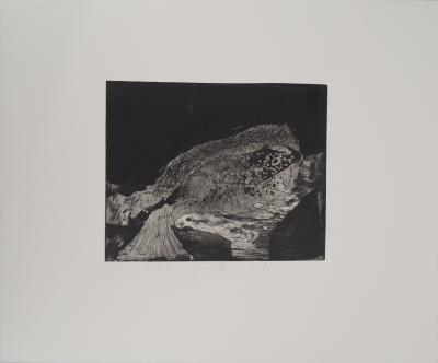 Frédéric Couraillon - Chemin de pensée, 2008 - Gravure originale signée 2