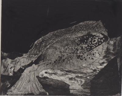 Frédéric Couraillon - Chemin de pensée, 2008 - Gravure originale signée 2