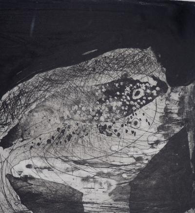 Frédéric Couraillon - Chemin de pensée, 2008 - Gravure originale signée 2