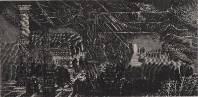 Hélène CSECH : Rumeurs - Gravure originale signée 2