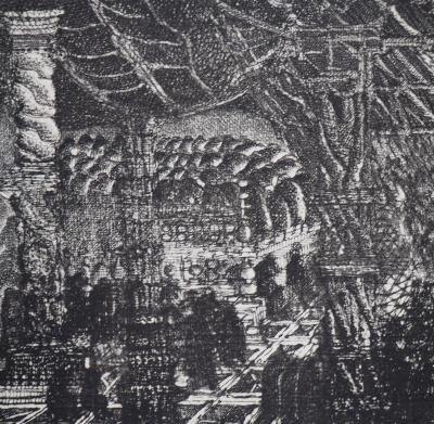 Hélène CSECH : Rumeurs - Gravure originale signée 2