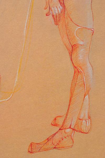 Léonor FINI - Pudique provocante, 1980, Lithographie signée 2