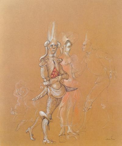 Léonor FINI - La demande, 1980,  Lithographie signée 2