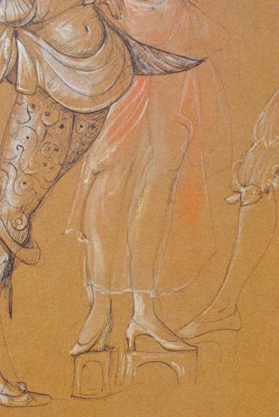 Léonor FINI - La demande, 1980,  Lithographie signée 2