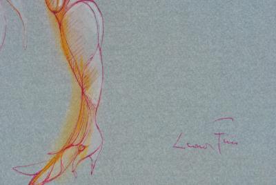Léonor FINI : Jeu à trois, 1980, Lithographie signée 2