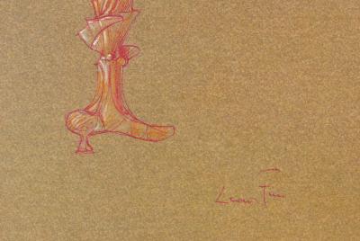 Léonor FINI : Roméo et Juliette surréalistes, 1980, Lithographie signée 2