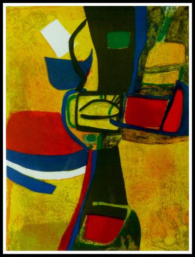 Maurice ESTEVE - Corne à Licou, 1965 - Lithographie originale 2