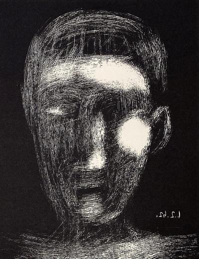 Pablo PICASSO - Tête de garçon - Linogravure originale signée au crayon et numérotée 2